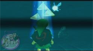 Ariana Almandoz sent this image as proof that she discovered the Triforce. The watermark is from HTLOZ.